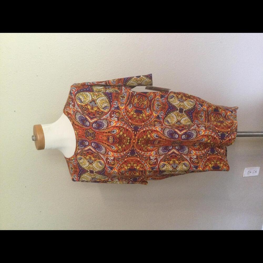 Lularoe - XXS- Irma - NWT  - Orange